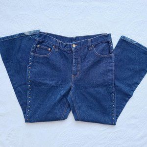 Vintage y2k No Boundaries Studded Flair Jeans